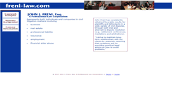 Desktop Screenshot of freni-law.com